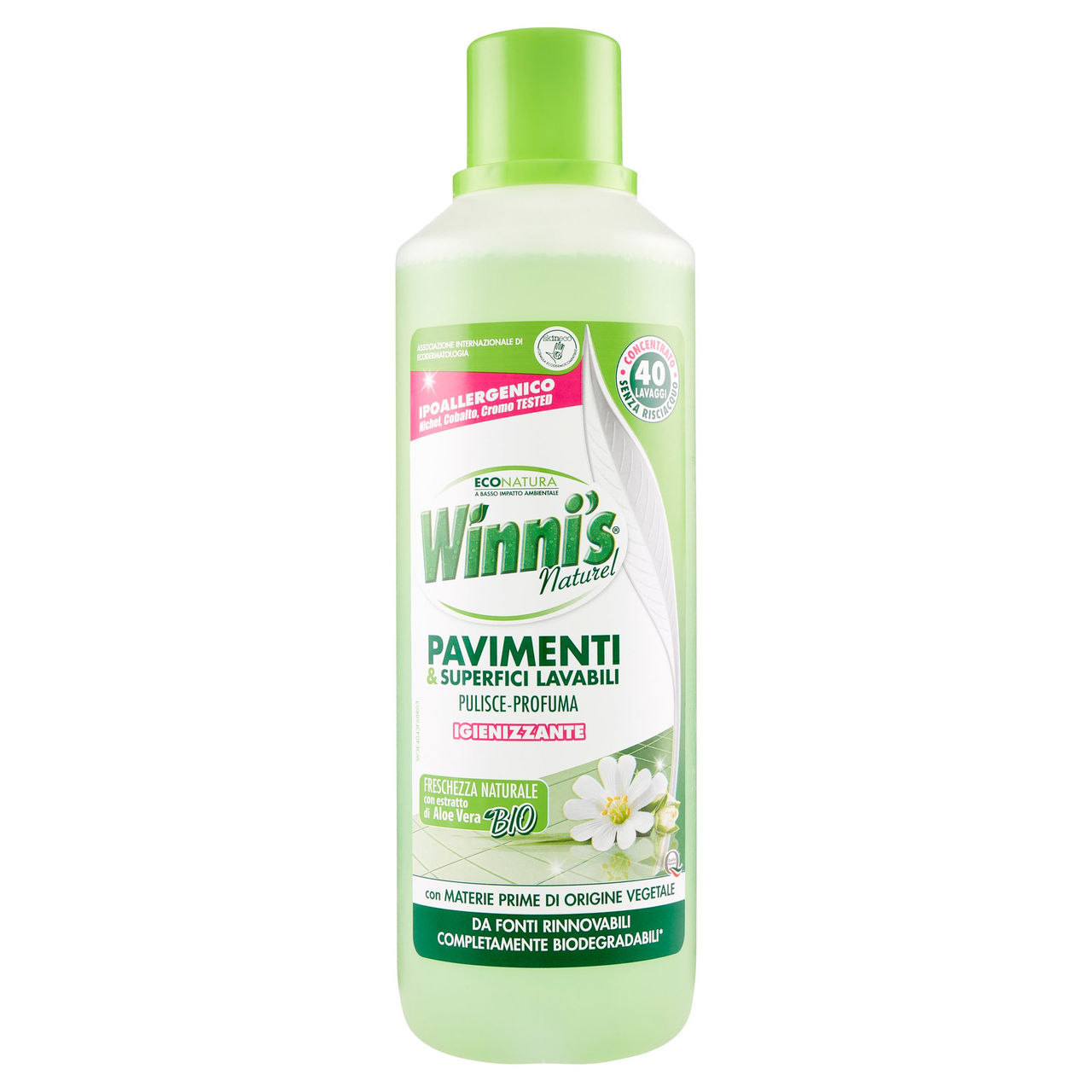 Winni's Naturel Pavimenti & Superfici Lavabili Igienizzante 1000 ml