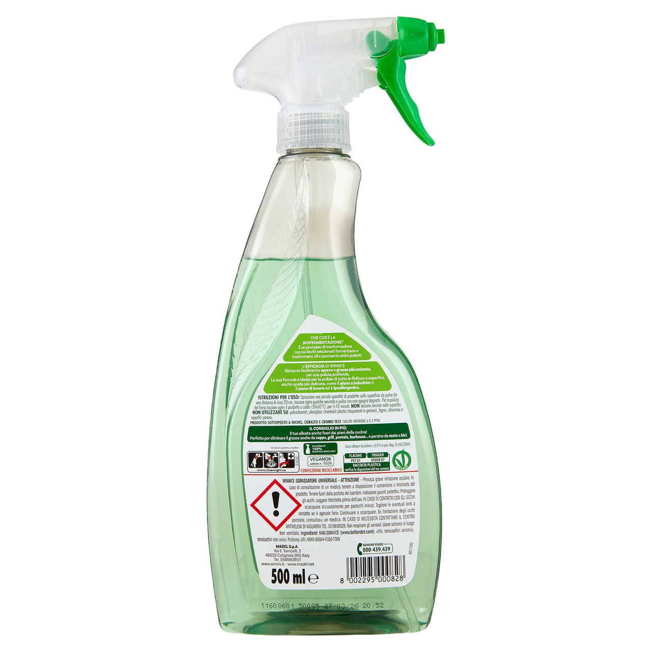 Winni's Sgrassatore Universale 500 ml