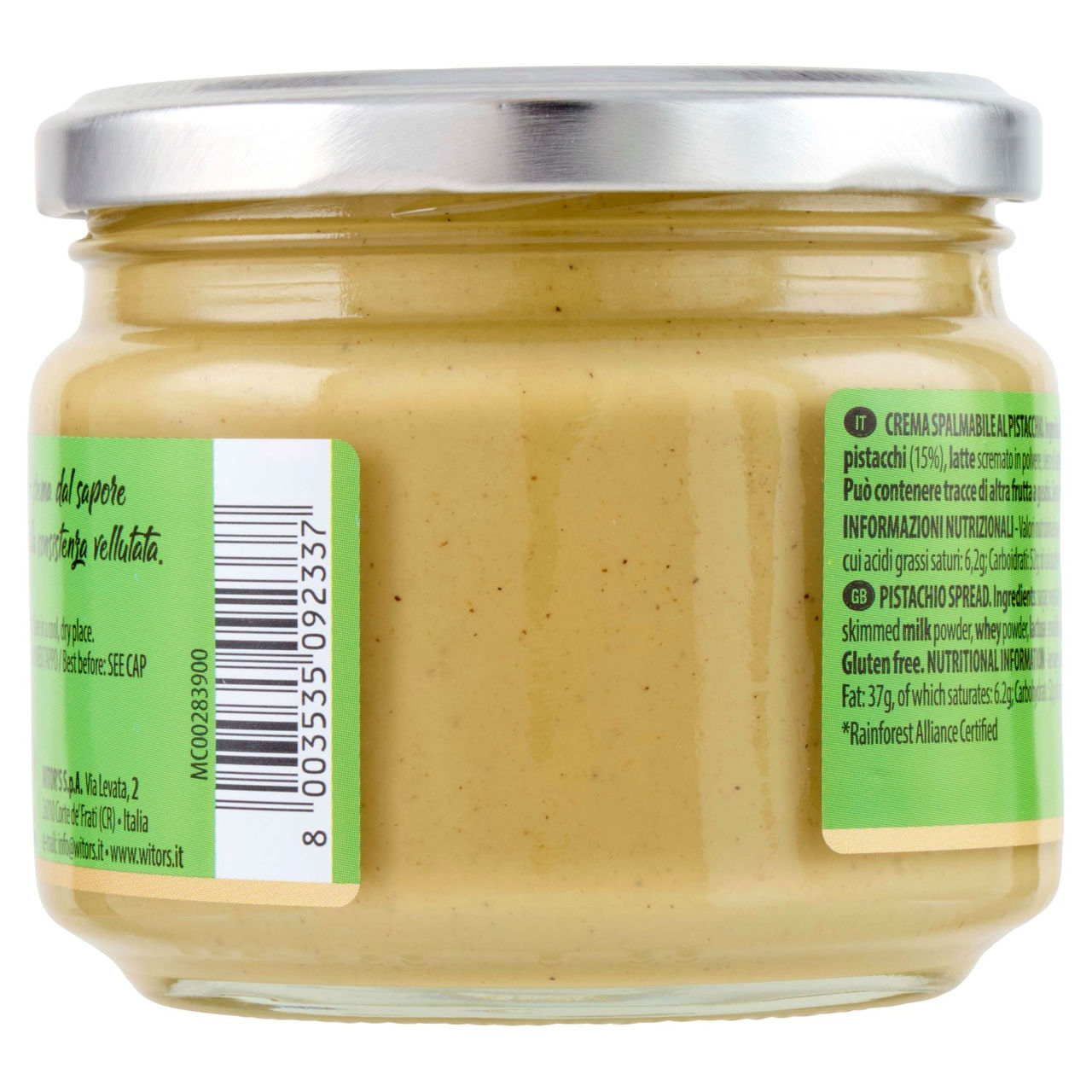 Witor's crema spalmabile Pistacchi 200 g
