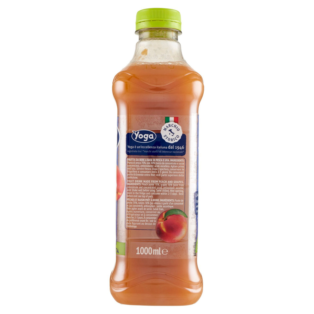 Yoga 100% Intensa alla Pesca con uva 1000 ml