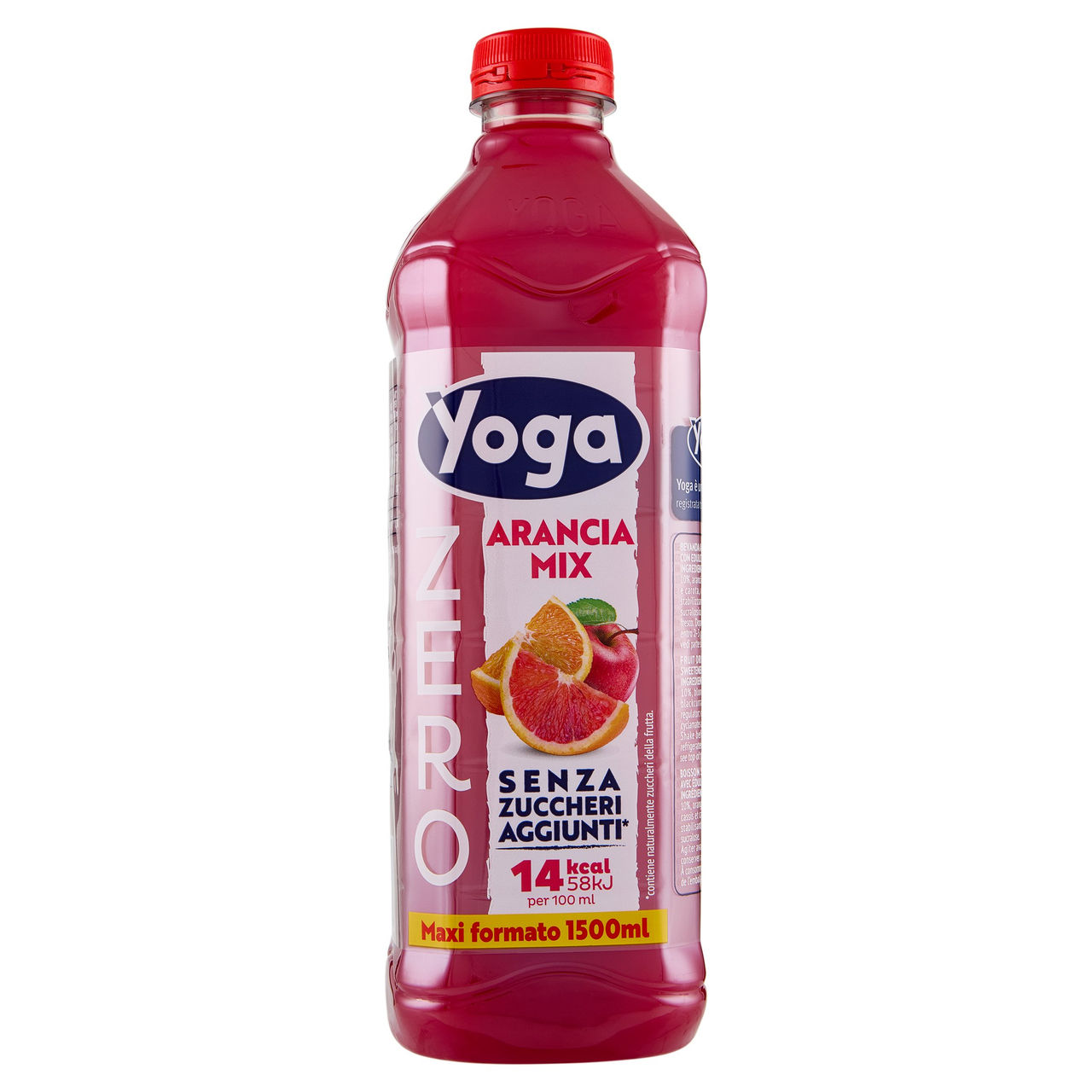 Yoga Zero Arancia Mix Senza Zuccheri Aggiunti* 1500 ml