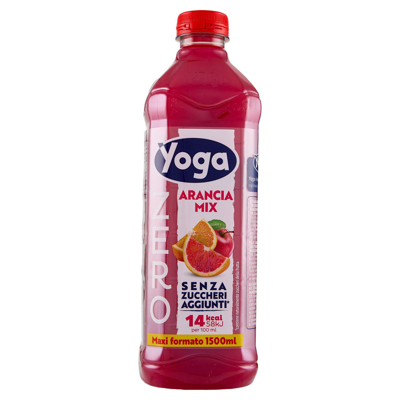 Yoga Zero Arancia Mix Senza Zuccheri Aggiunti* 1500 ml