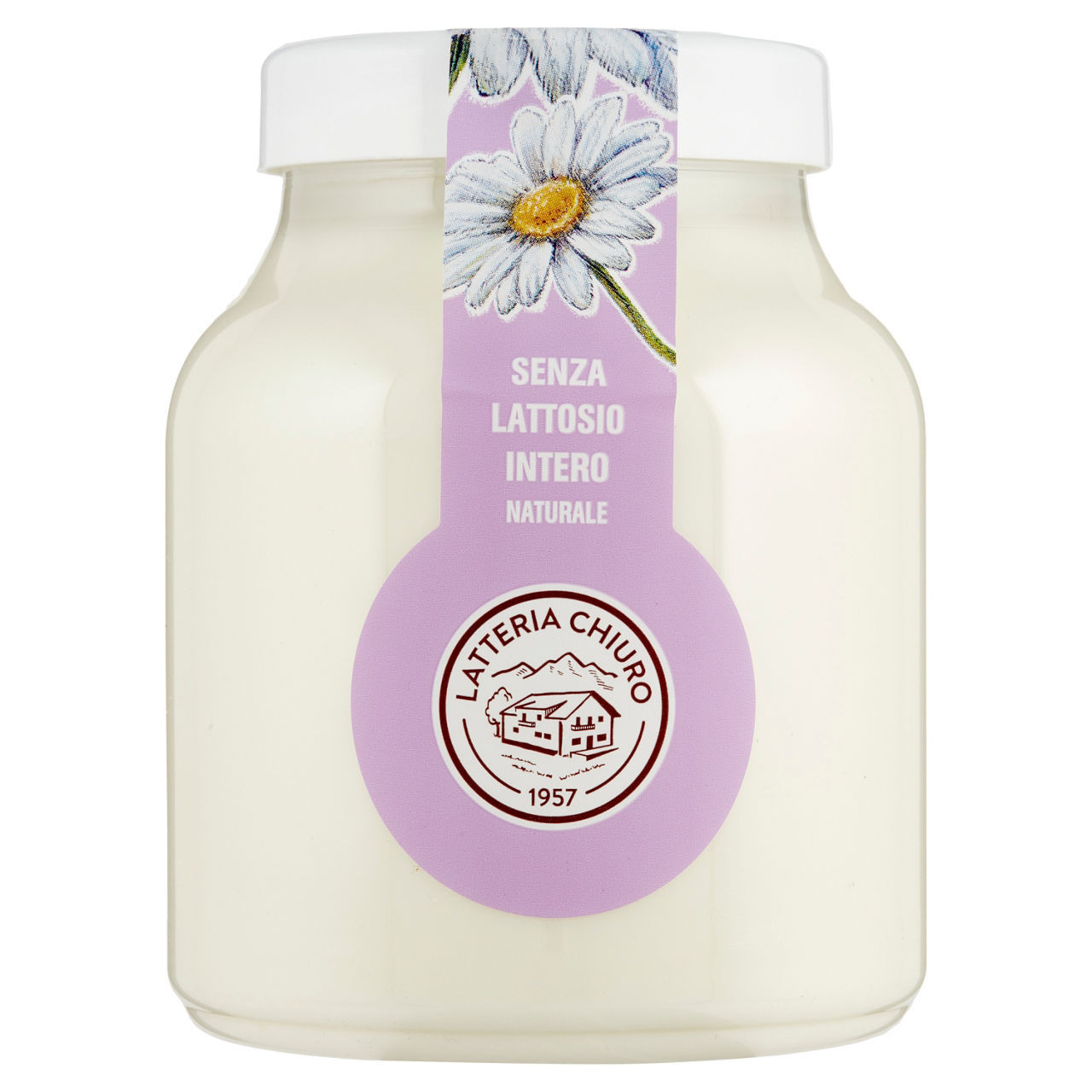Yogurt AlpiYò di Valtellina Latteria Chiuro senza lattosio intero naturale 500 g