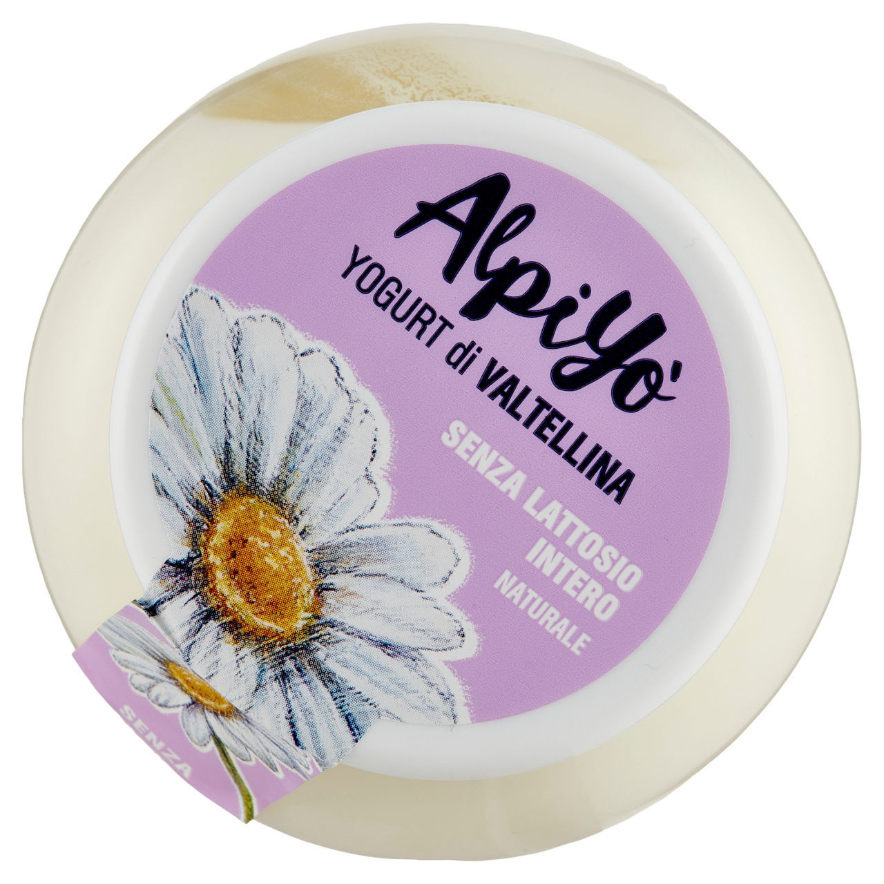 Yogurt AlpiYò di Valtellina Latteria Chiuro senza lattosio intero naturale 500 g