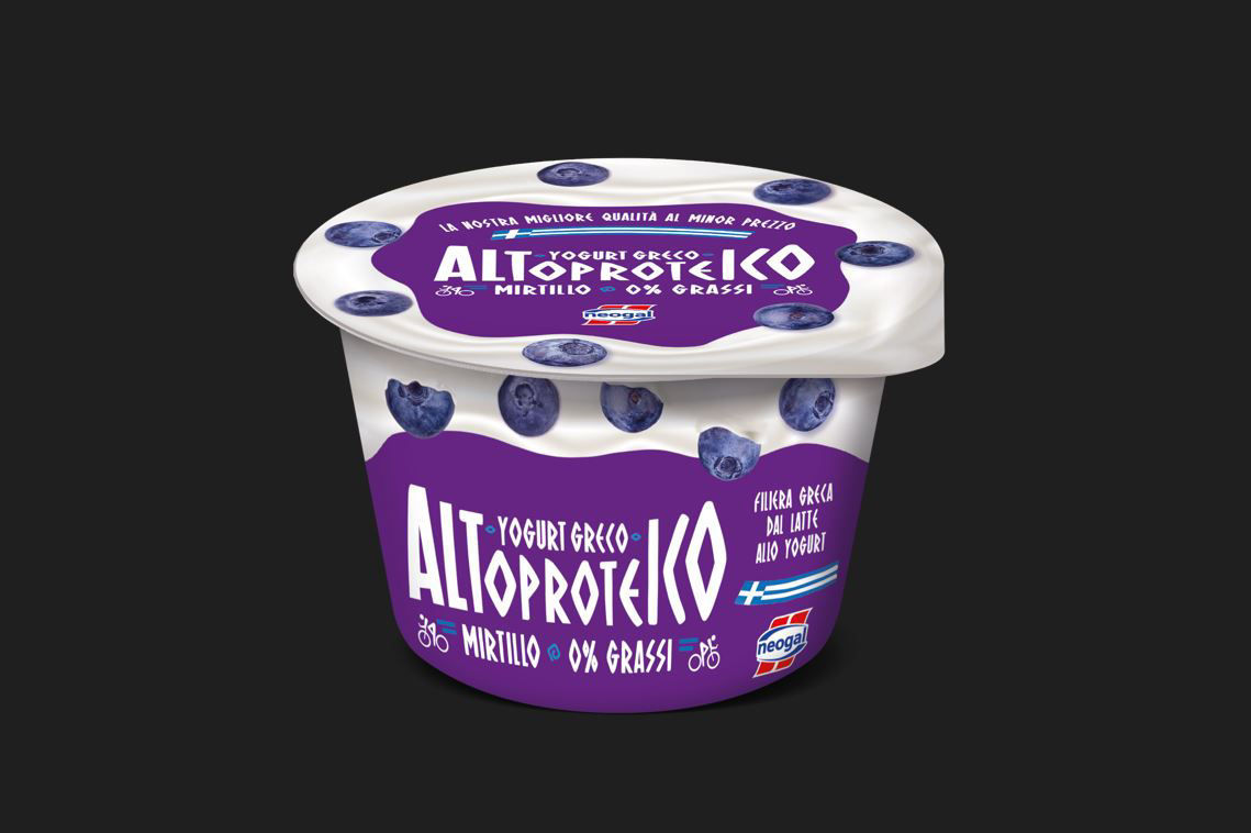 Yogurt greco Neogal mirtillo 150 g