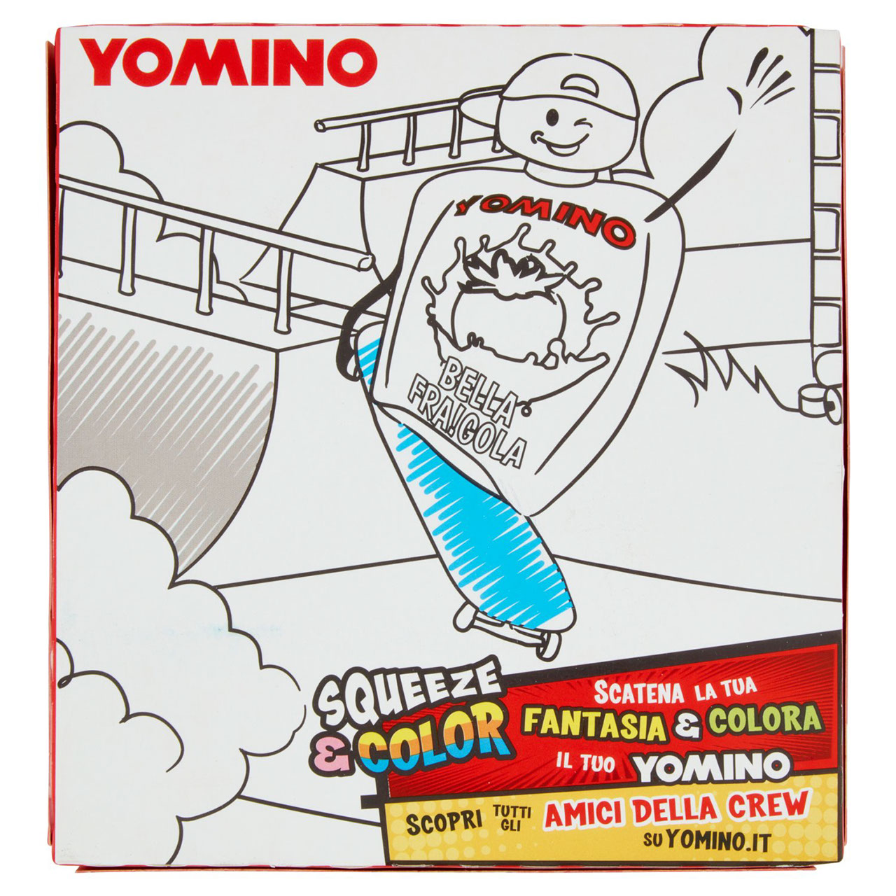 Yomino 100% Naturale Fragola 4 x 80 g
