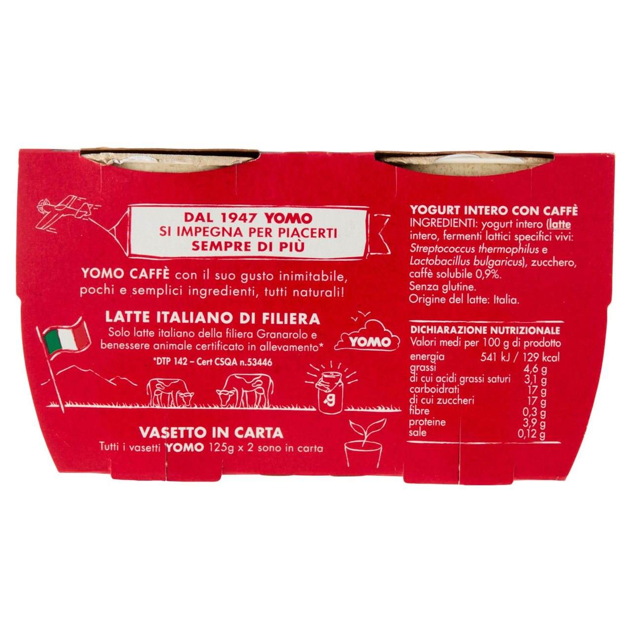 Yomo Intero Caffè 2 x 125 g