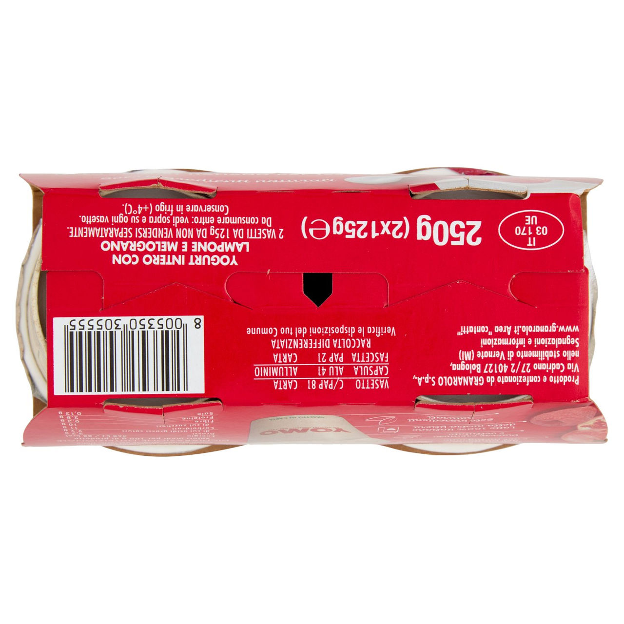 Yomo il Lampone e Melograno 2 x 125 g