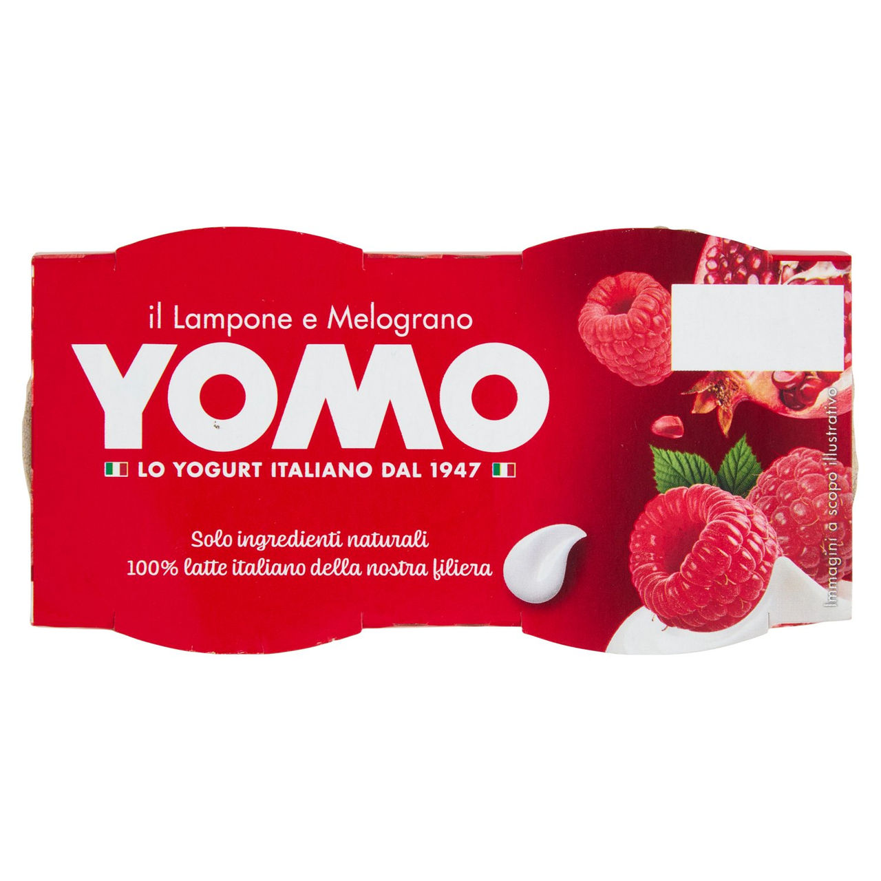 Yomo il Lampone e Melograno 2 x 125 g