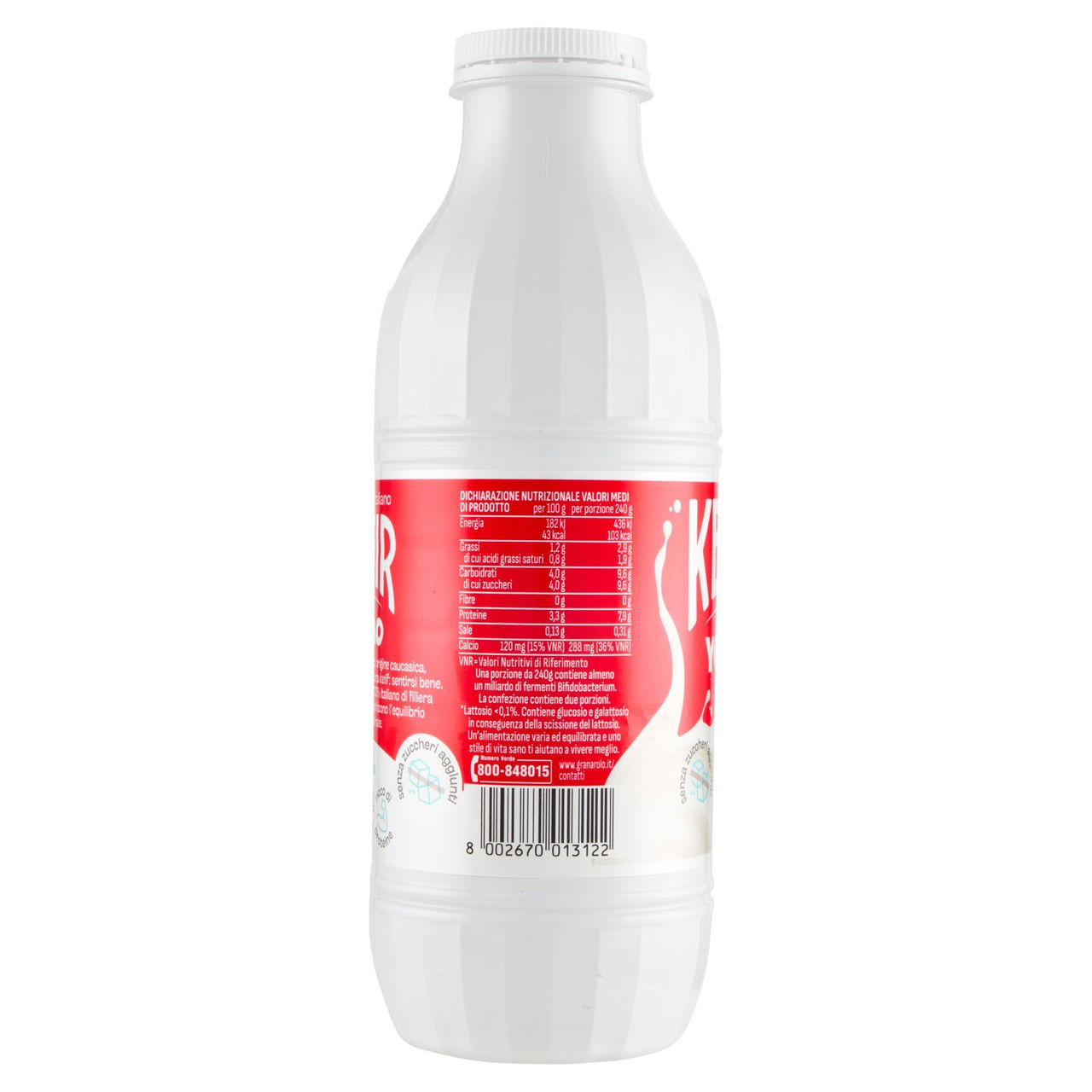 Yomo Kefir bianco naturale 480 g