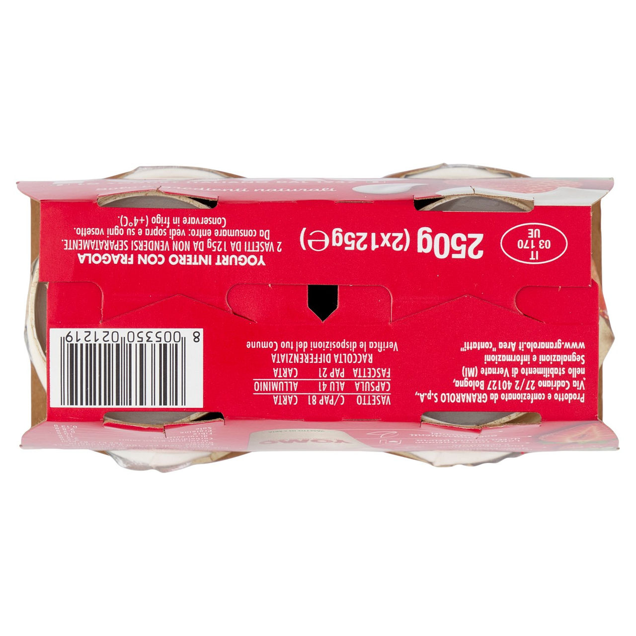 Yomo Intero Fragole 2 x 125 g