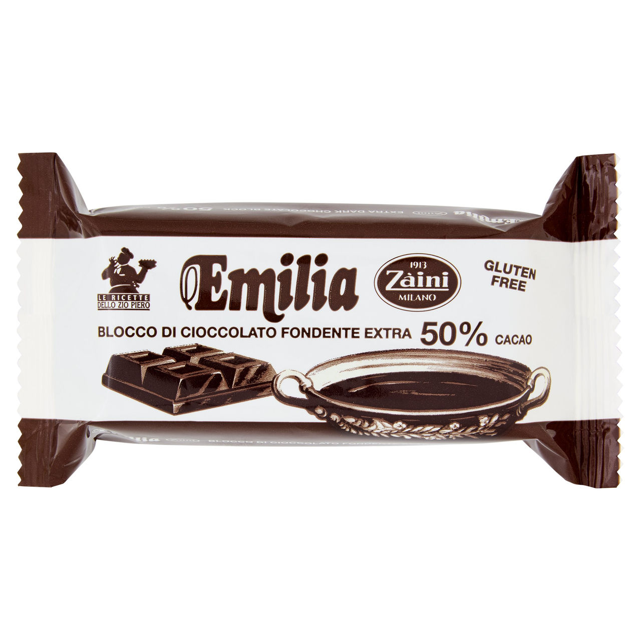 Zàini Emilia Cioccolato Fondente Extra 200 g