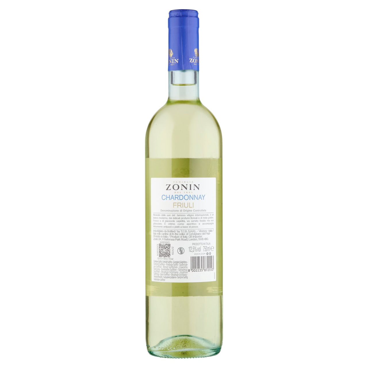 Zonin Chardonnay Friuli DOC 750 ml