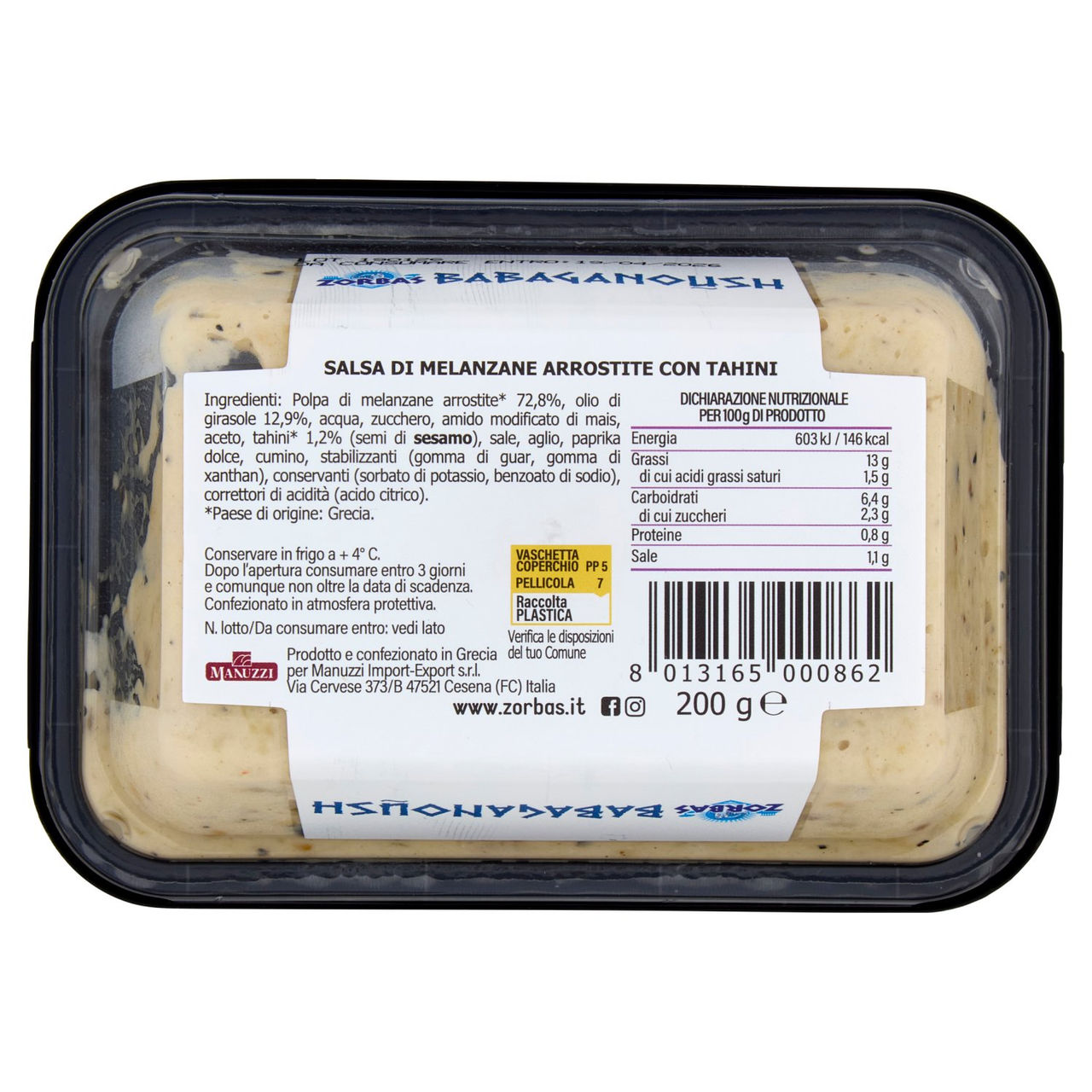 Zorbas Babaganoush 200 g
