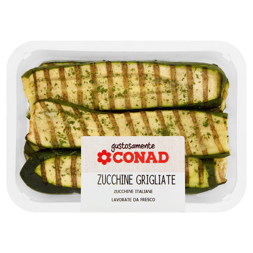 Zucchine Grigliate 220 g Gustosamente Conad