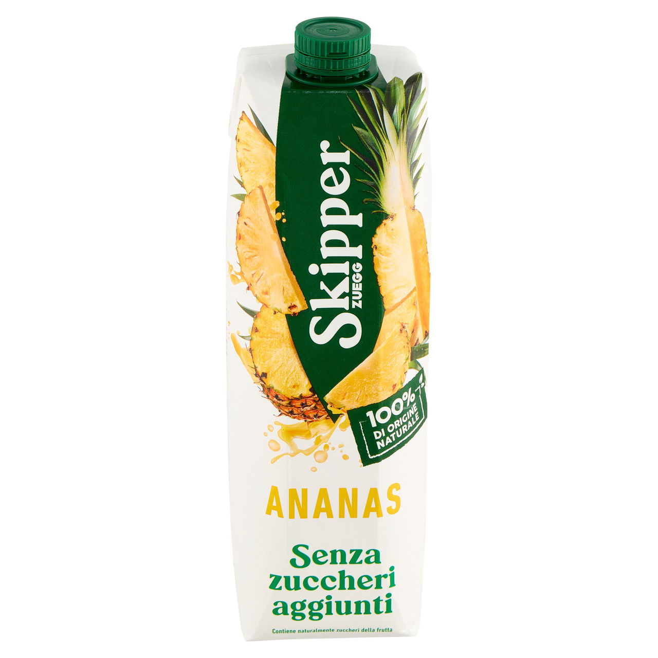 Zuegg Skipper No Zuccheri Aggiunti Succo Ananas 1l