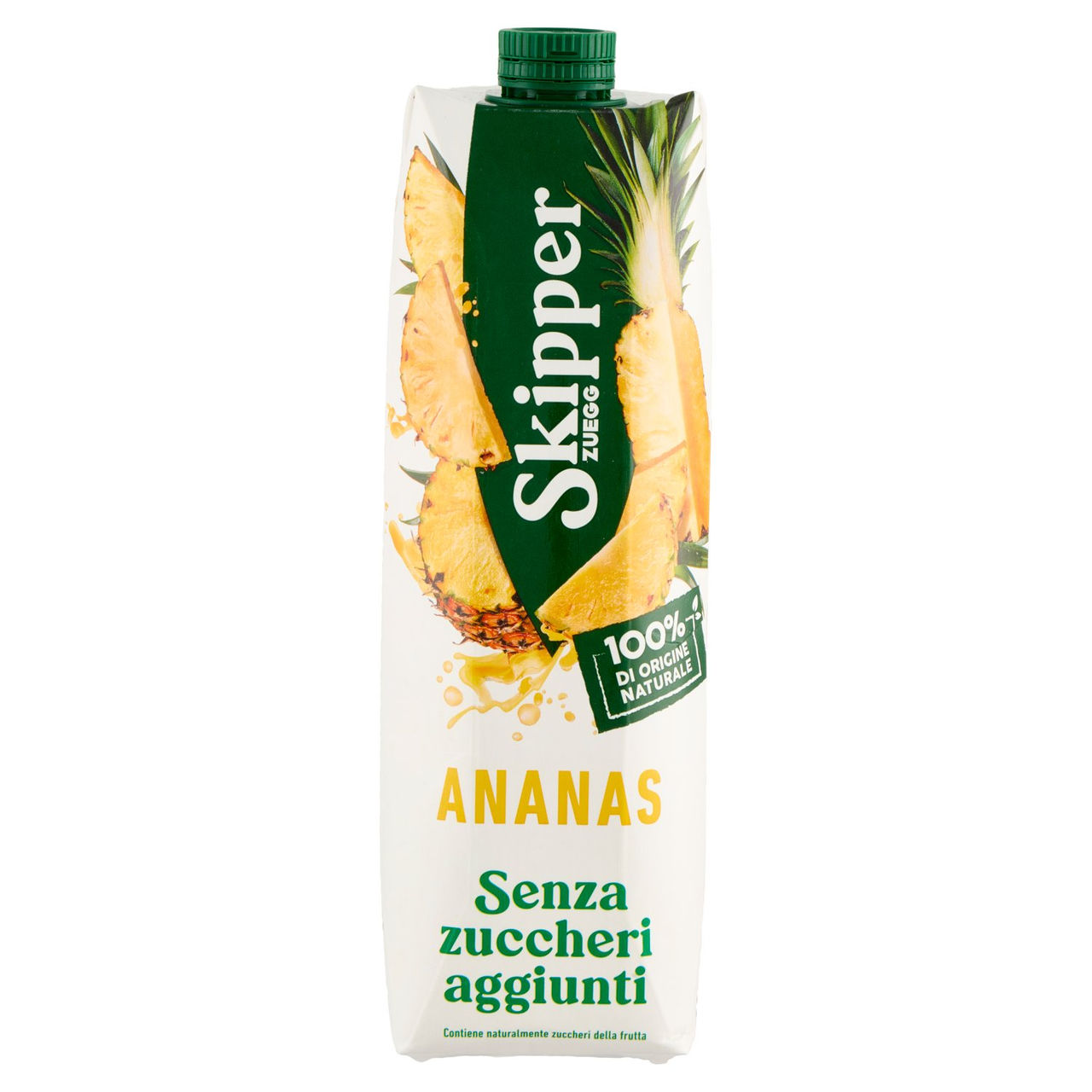 Zuegg Skipper No Zuccheri Aggiunti Succo Ananas 1l