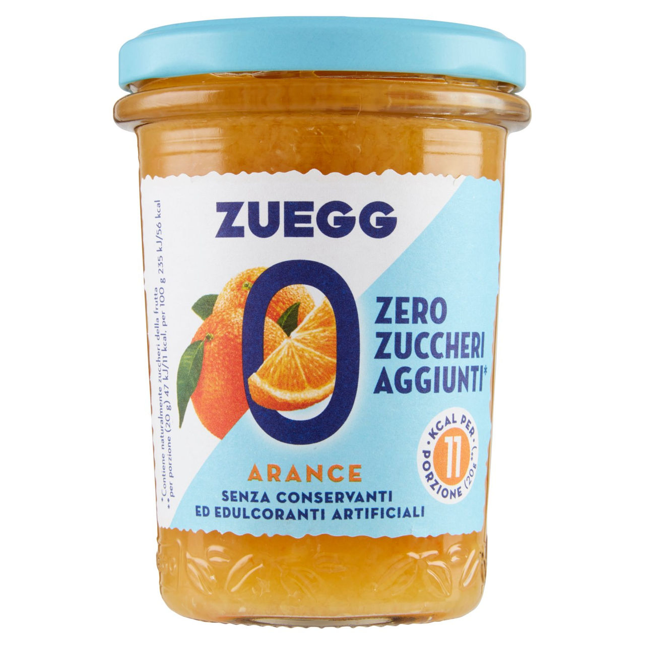 Zuegg Zero Zuccheri Aggiunti* Arance 220 g