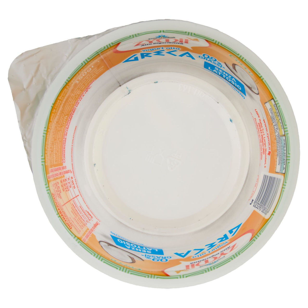 ZYMIL Alta Digeribilità Senza Lattosio Yogurt alla Greca Cocco 150g