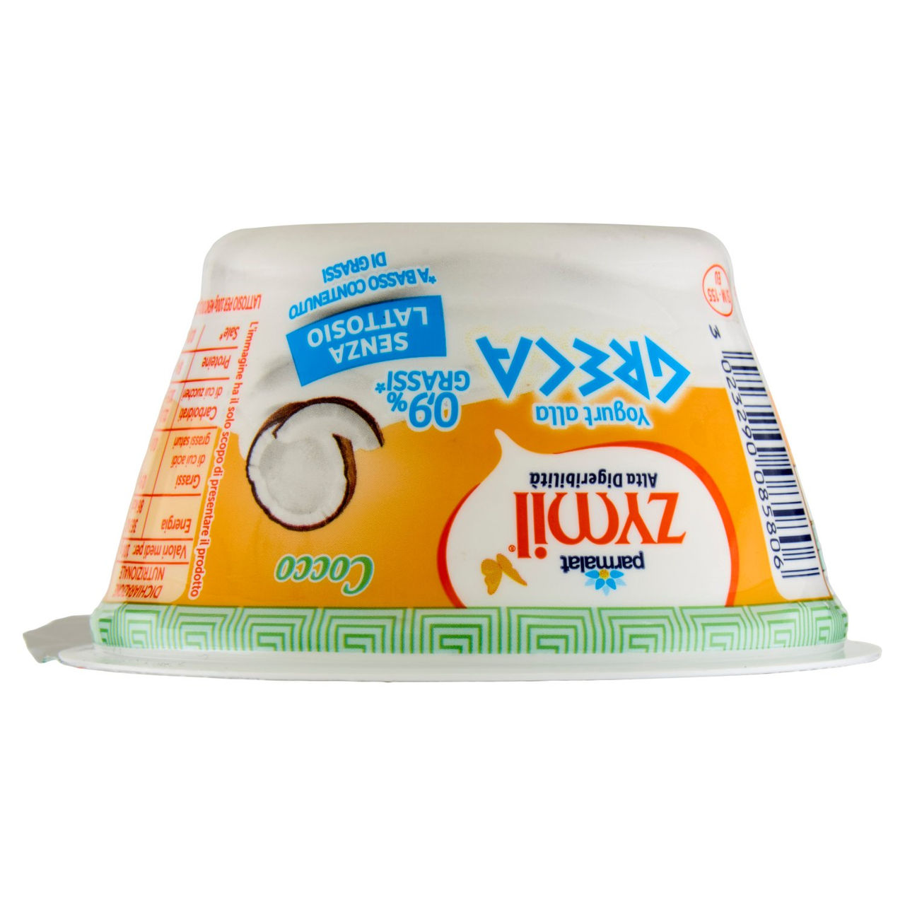 ZYMIL Alta Digeribilità Senza Lattosio Yogurt alla Greca Cocco 150g